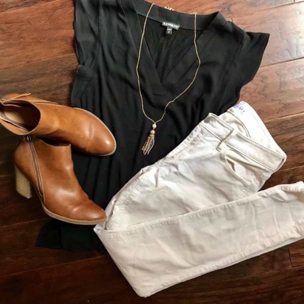 Loft curvy skinny cords